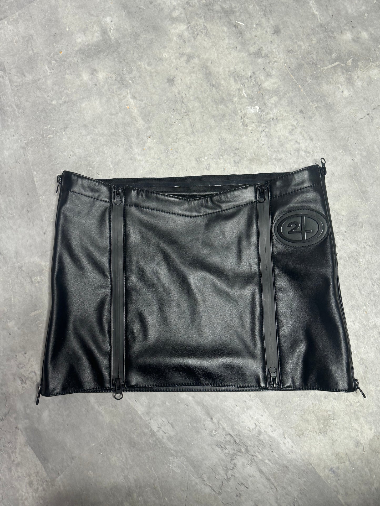 Shadow mini skirt